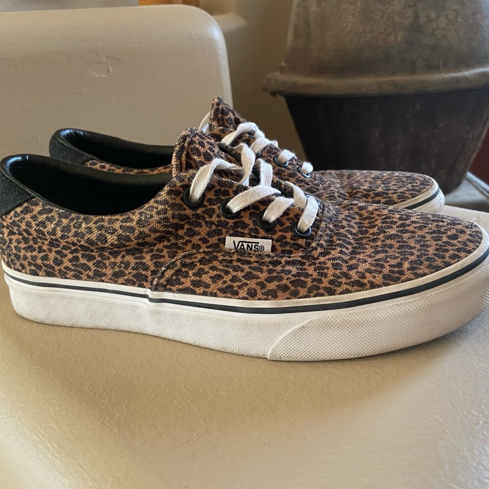Cheetah Print Vans